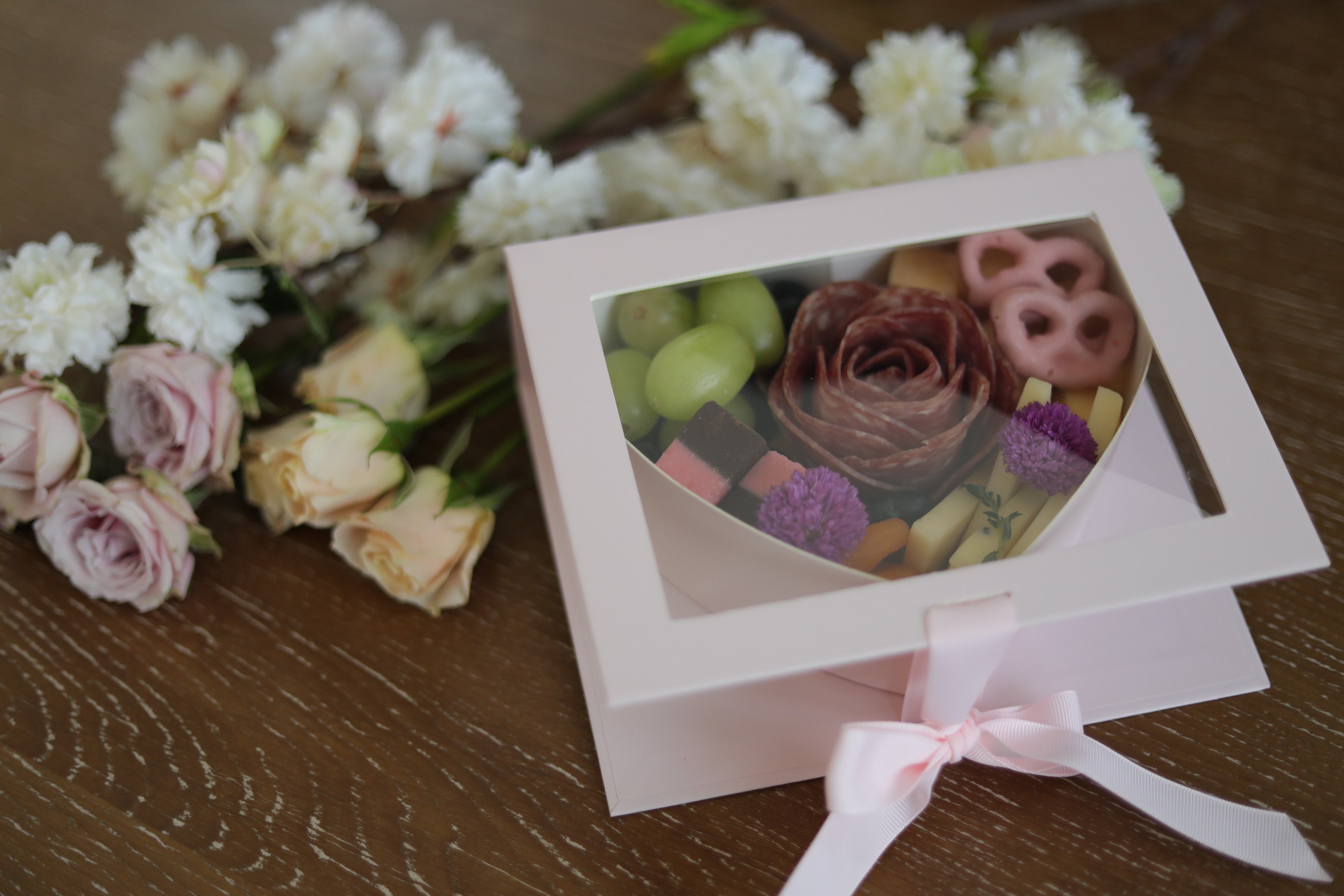 Heart Shaped Charcuterie Box
