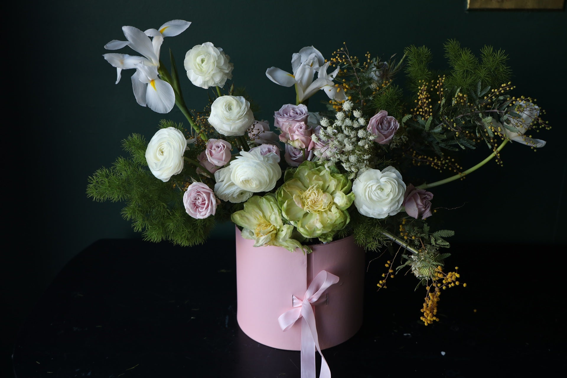 Valentine Flower Charcuterie Gift Set