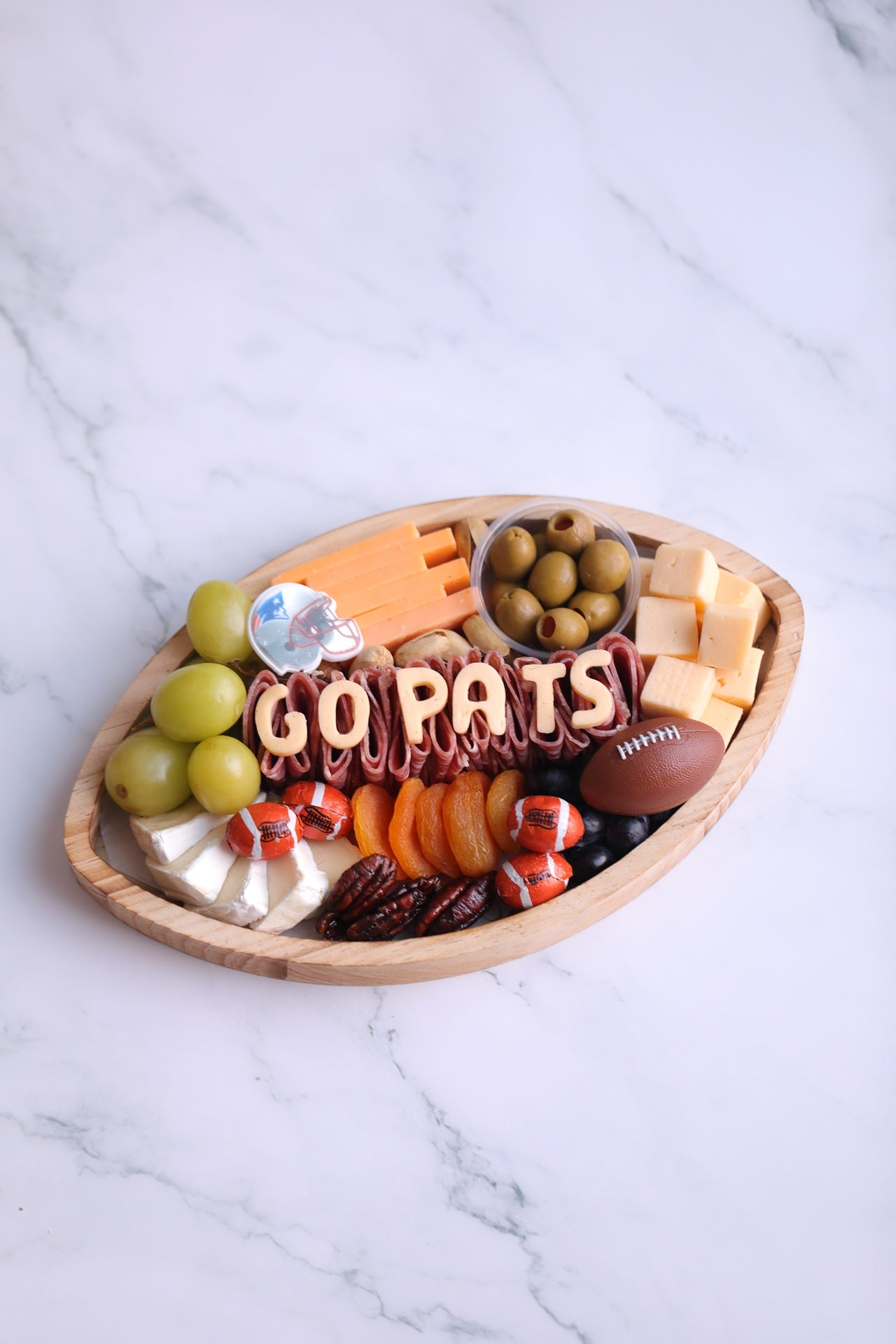 Football-themed Charcuterie Board