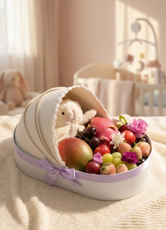 Newborn gift - Fruit Basket